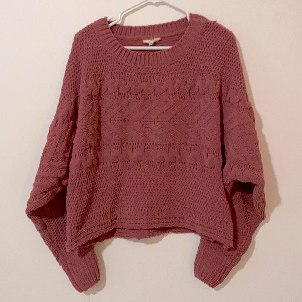 Raspberry Sweater, S